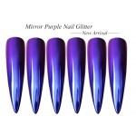 Pigment mirror chrome effect pentru Gel UV sau Acril, CE05 + 1 aplicator Purple-Blue Pigment mirror chrome effect pentru Gel UV sau Acril, CE05 + 1 aplicator Purple-Blue